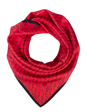 Foulard red/black