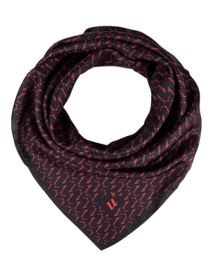 Foulard black/red