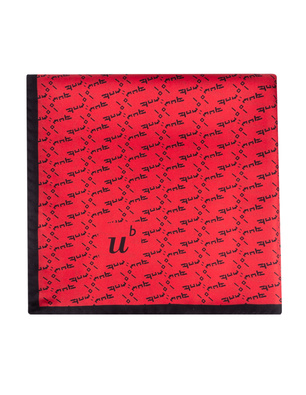 Foulard red/black